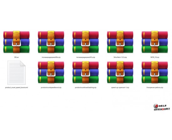 Module for optimization and acceleration of old versions of OpenCart