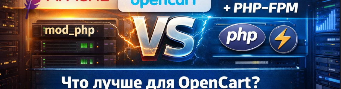 FastCGI или Apache: выбор сервера для OpenCart