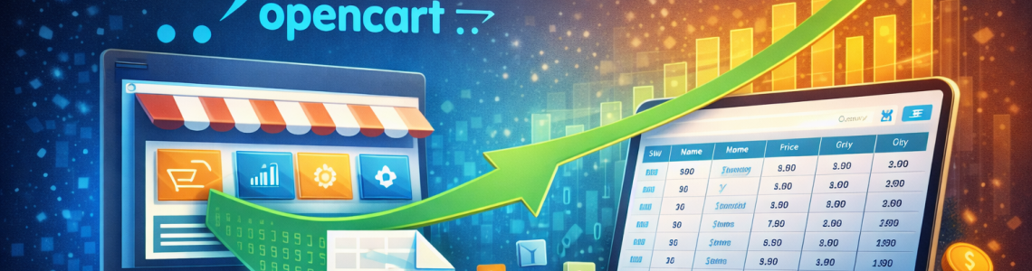 Как загрузить товары в OpenCart из CSV через CSV Import PRO