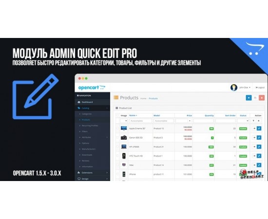 Редактор товаров