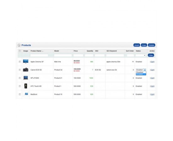 Редактор товаров