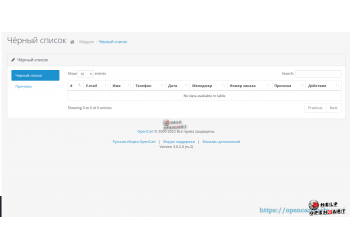 Добавить в бан покупателя в OpenCart