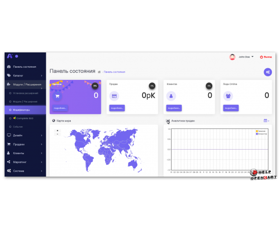 Antonio Admin Theme 2.0 | More than 100 modules in One