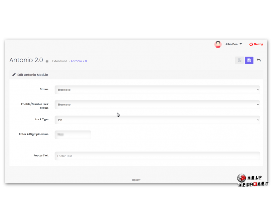 Antonio Admin Theme 2.0 | More than 100 modules in One