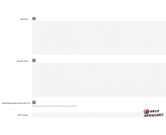 Ultra fast sitemap Sitemap for OpenCart and OcStore